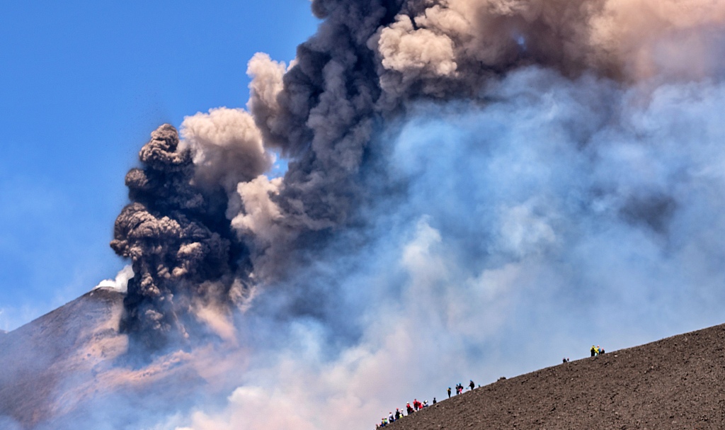 Eruption Etna 27 juillet 2019