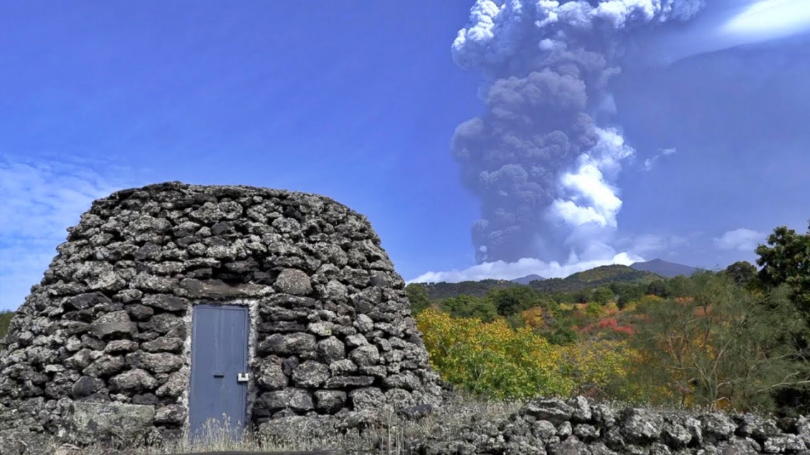 Abris préhistoriques de l'Etna