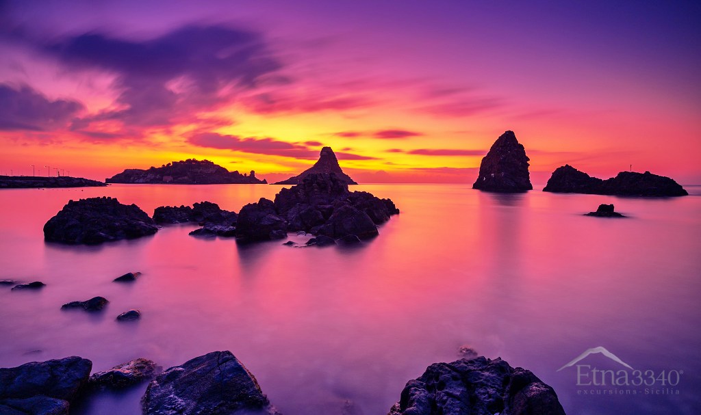 Acitrezza aube 2021 Sicile. Etna3340