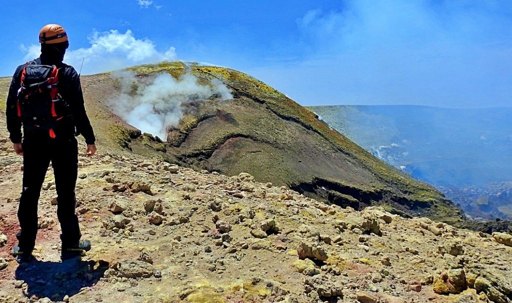 Cratère Voragine ou Central, Sommet Etna