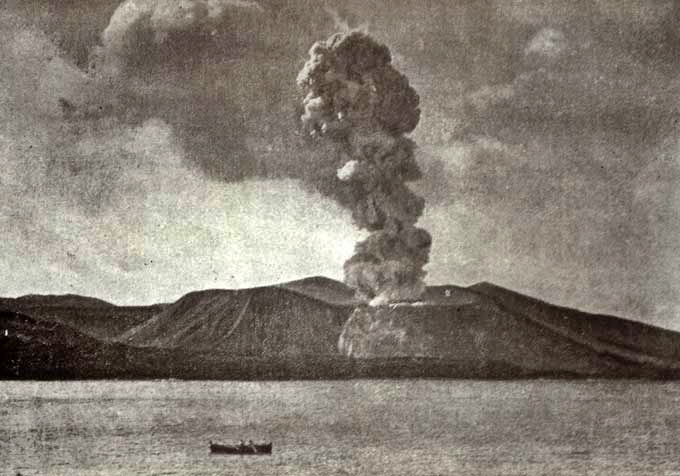 Eruption 1890 Vulcano