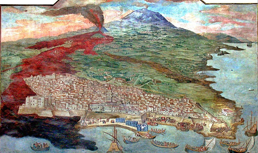 Eruption Etna de 1669, Catane