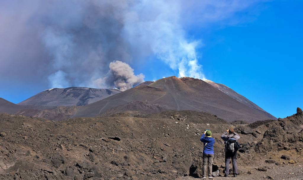 Etna, zone du sommet