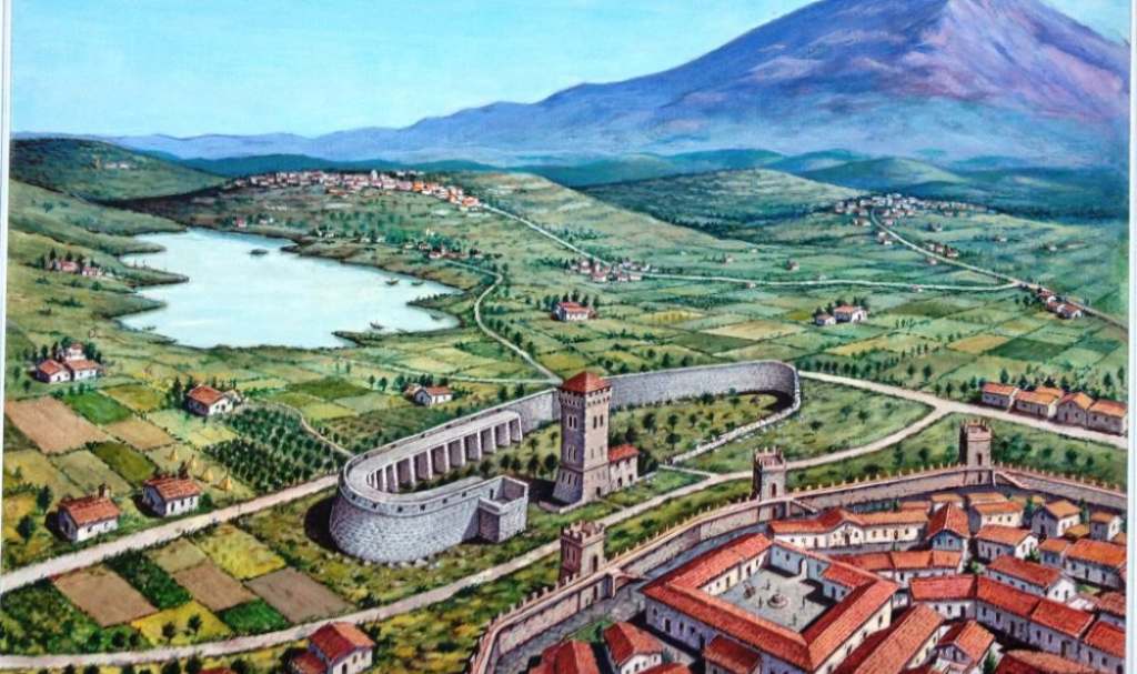 Lac de Nicito et "Bastione degli Infetti", Catane