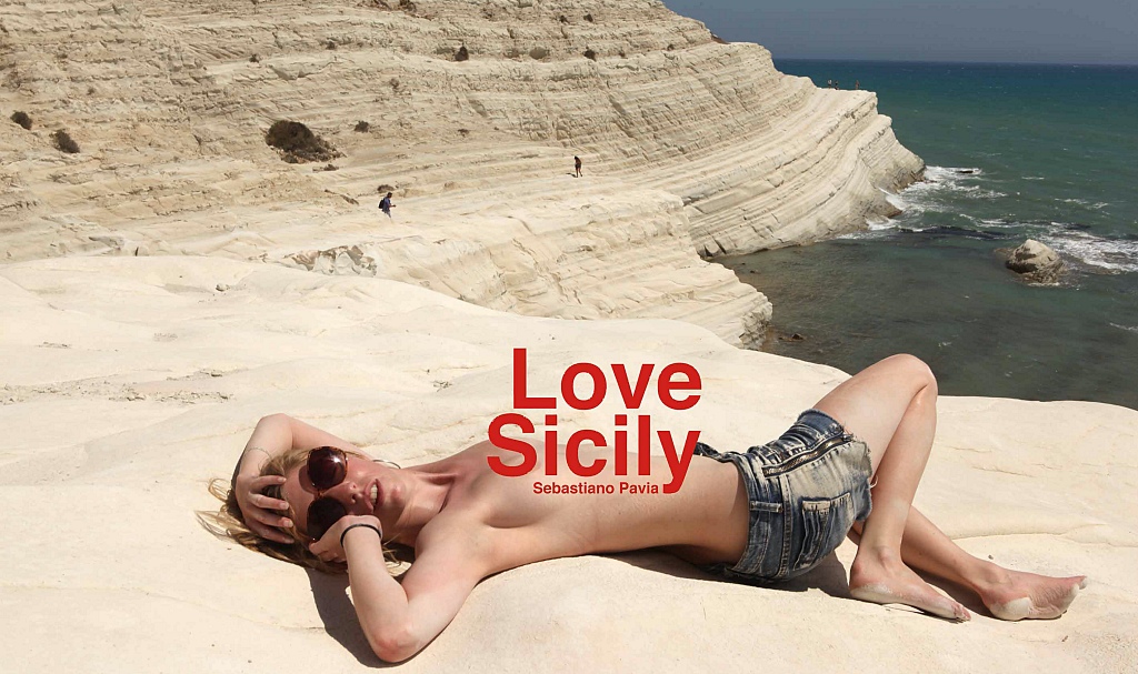 Love Sicily, Scala dei Turchi, Sicile