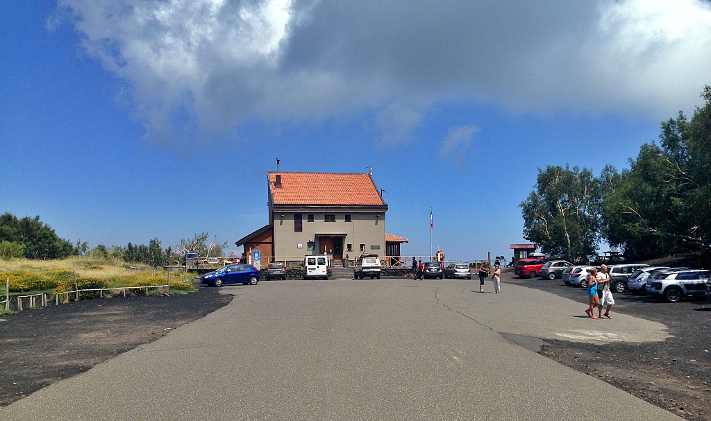 Rifugio Citelli sur l'Etna en Sicile