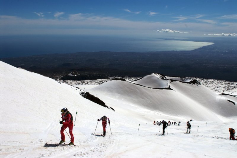ski etna hiver