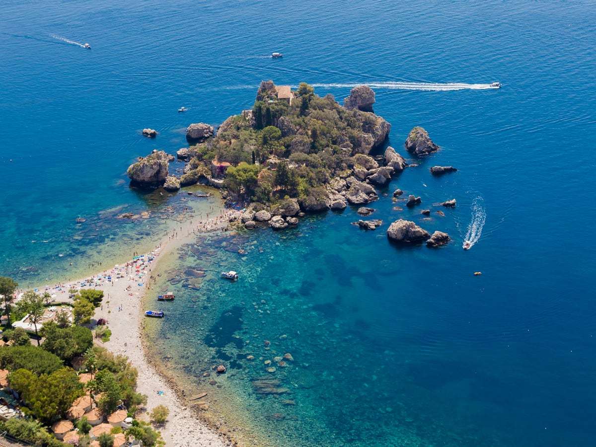 La ville de Taormina