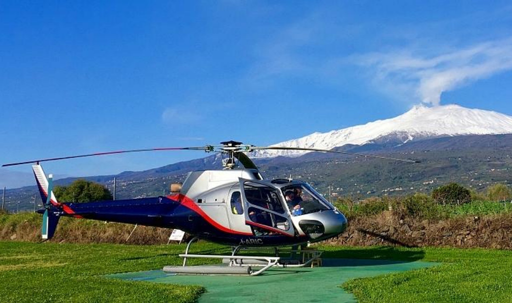 Tour Etna helicoptere avec Etna3340