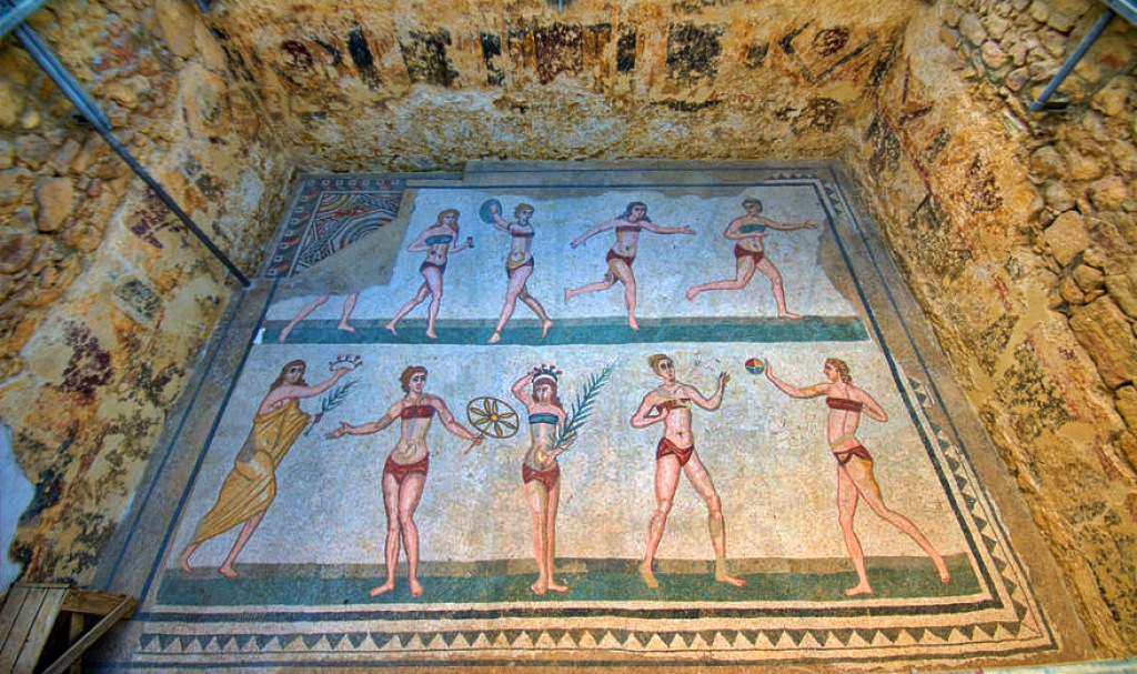 Les mosaïques de la Villa Romana del Casale, Piazza Armerina en Sicile | Etna33340