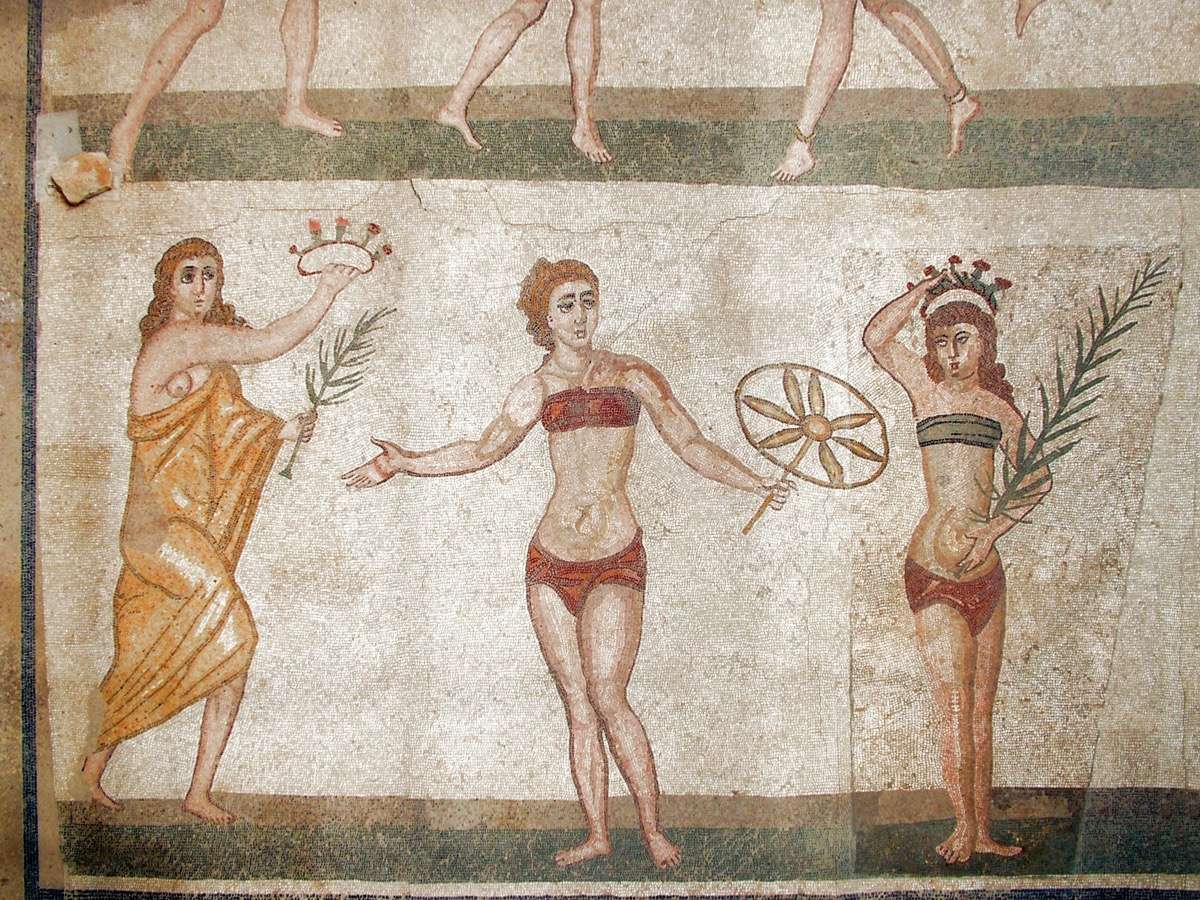 Villa romaine du casale Sicile 