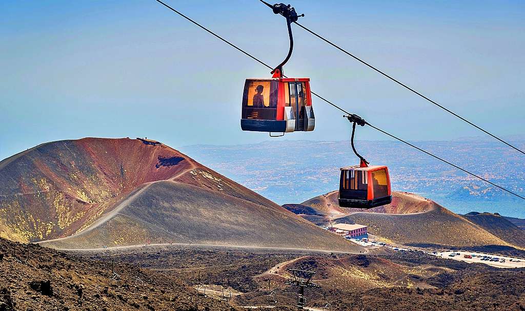 Téléphérique Etna Sud