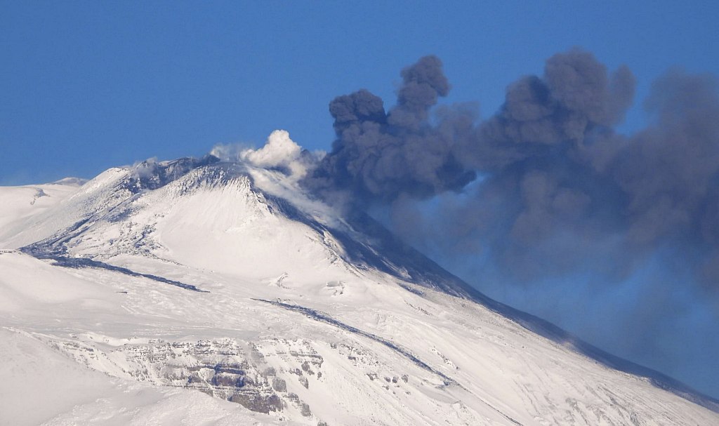 Volcan Etna éruption janvier 2021