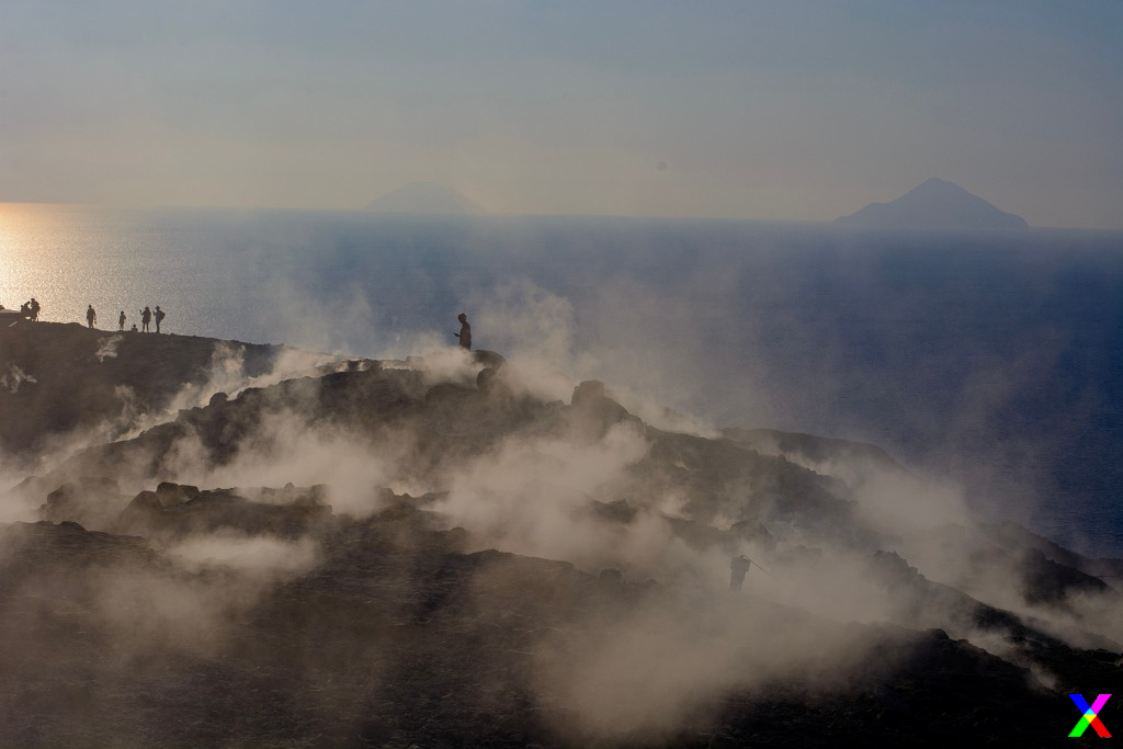Fumerolles Vulcano Iles Éoliennes