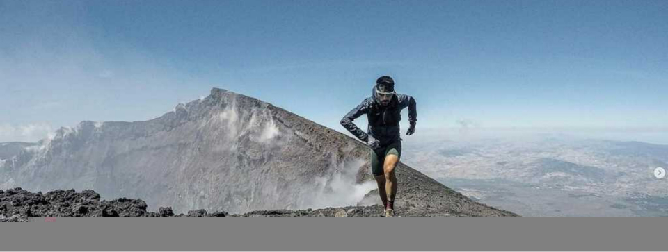 Courir sur le volcan Etna