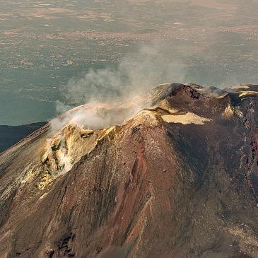 Vol Etna Helicoptere AS350