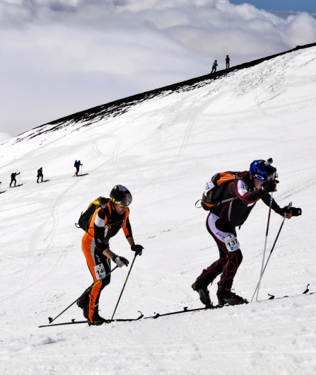 Sommet Etna Ski Randonnée Splitboard