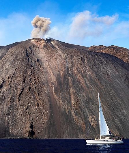 Besteigung von Stromboli + Ätna