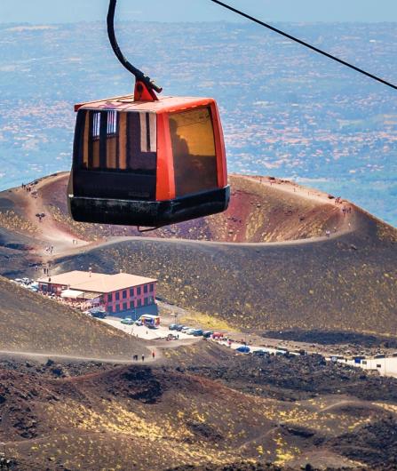 Etna excursion by cable car