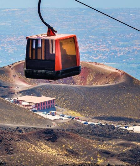 Randonnée sur l'Etna avec Téléphérique