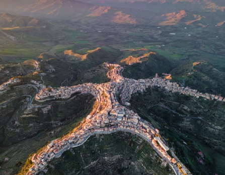 centuripe sicile italie