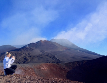 randonnee etna sommet