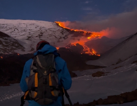 etna eruption fevrier 2025