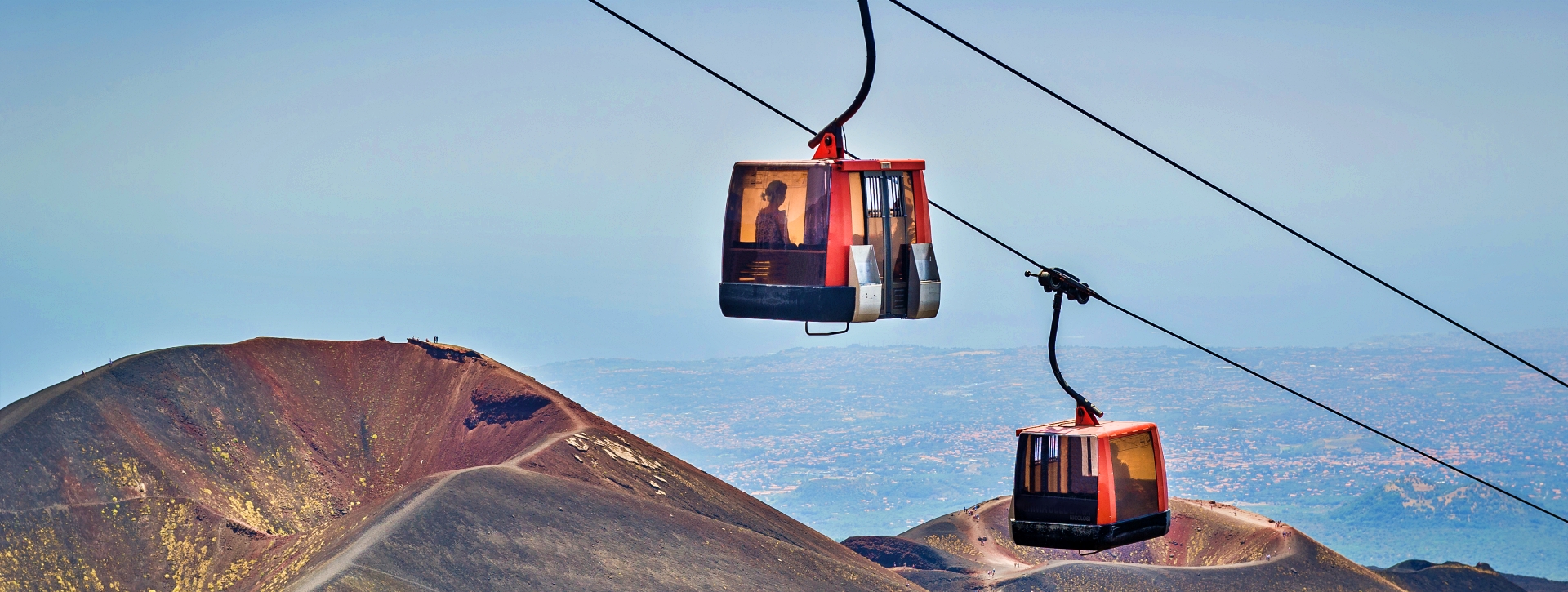 Ausflug zum Ätna mit der Seilbahn