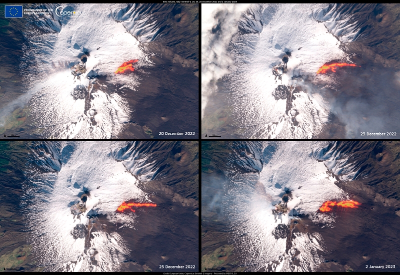 Sentinel2 Volcan Etna decembre 2022 etna3340
