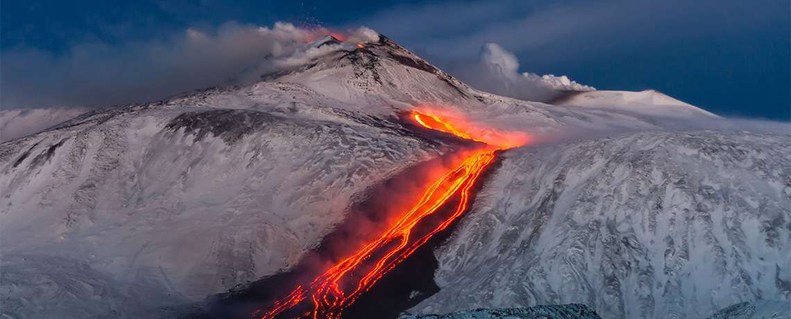 Volcan Etna, Activité Etna, cratère Etna - Etna3340