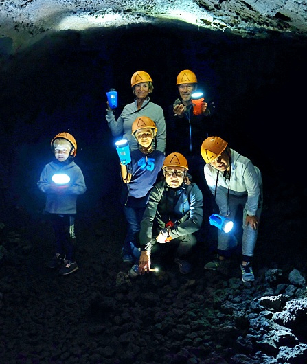 Percorso speleologico tunnel di lava dei 3 Livelli
