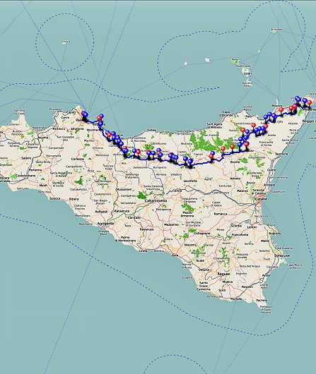Via Francigena en Sicile