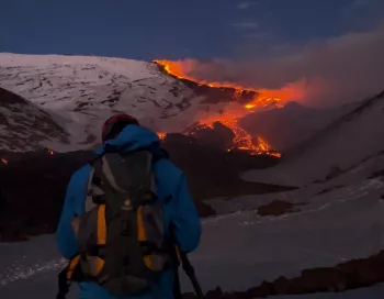 etna eruption fevrier 2025