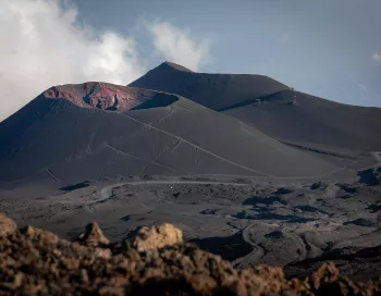 cratere eruption 2001 excursion de luxe etna