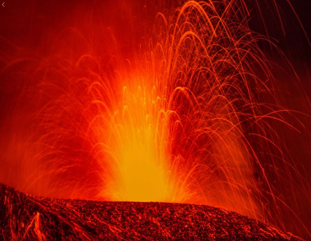 Atna Eruptionen Etna 3340