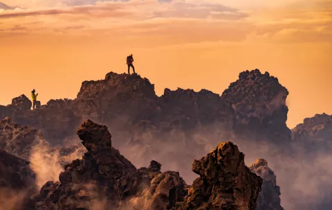 Salita alla vetta dell'Etna