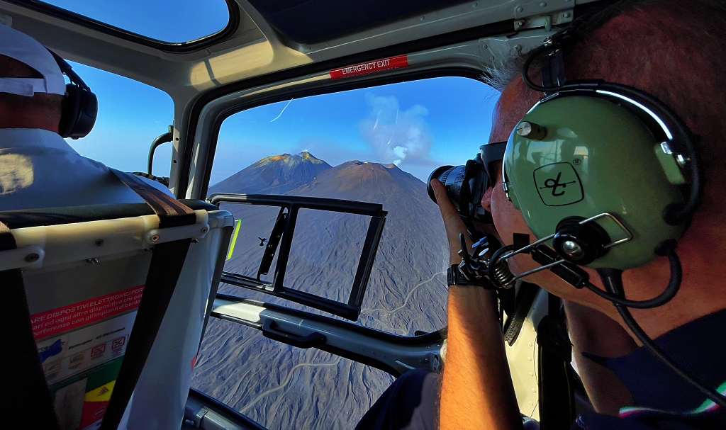 vol helicoptere Etna